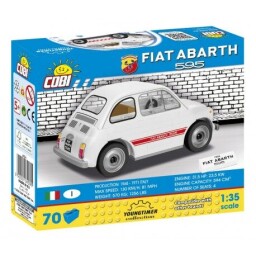 Cobi Fiat 500 Abarth 595, 1:35, 70 k
